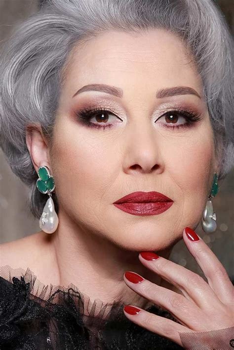 best makeup for older woman